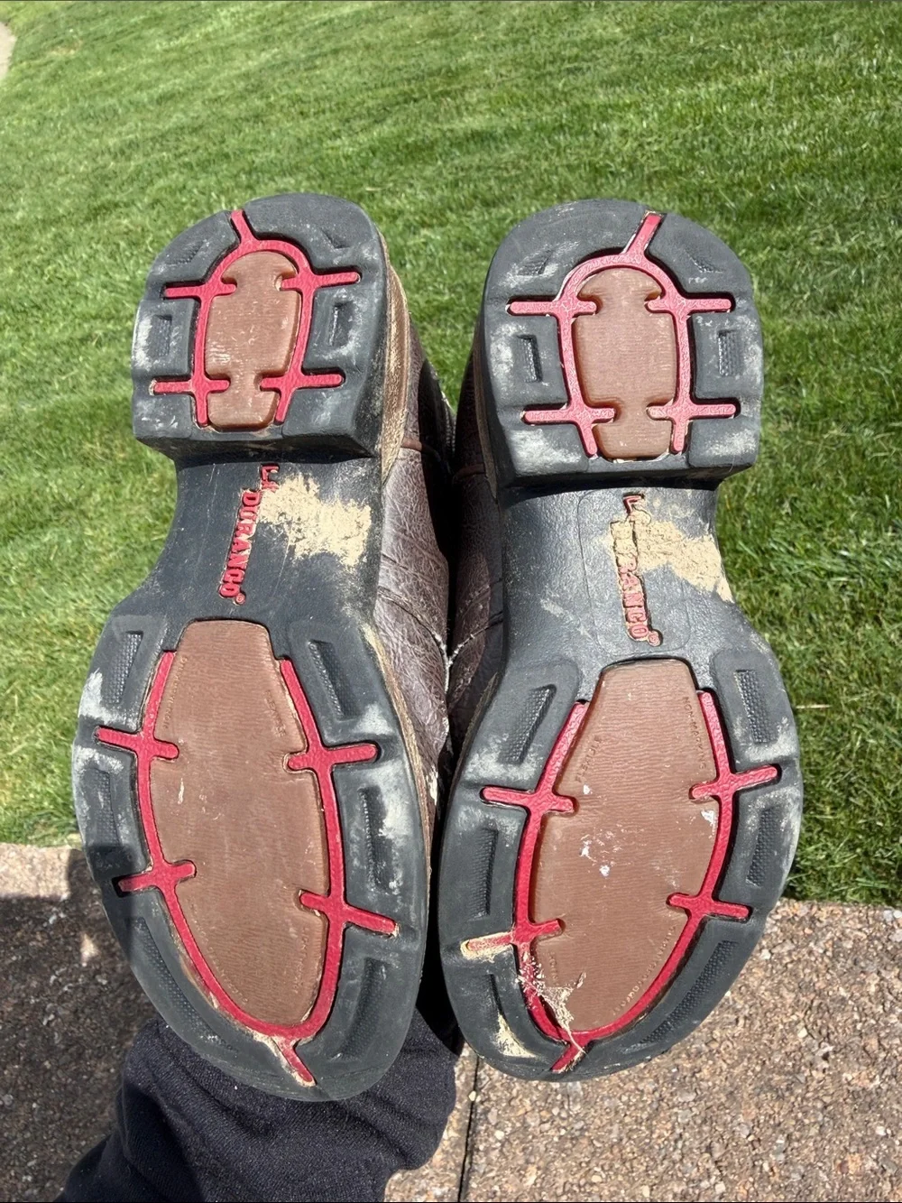 Durango Brown and Olive Kids Pull-On Western Boots